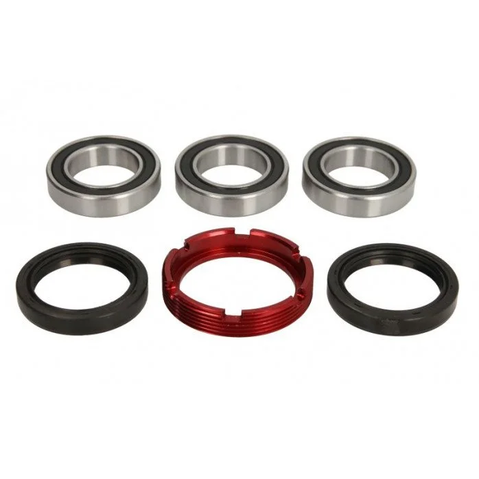 PIVOT WORKS galinio rato guolių komplektas su riebokšliais HONDA CR, CRF 125/250/450 2000-2018
