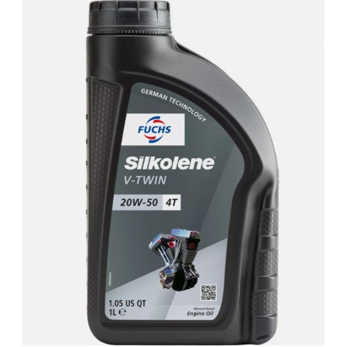 SILKOLENE V-TWIN 20W50 4T mineralinė variklio alyva 1L