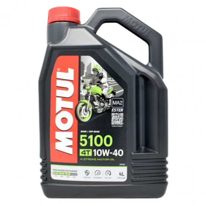 MOTUL 5100 10W40 pusiau sintetinė 4T alyva 4L (104068)