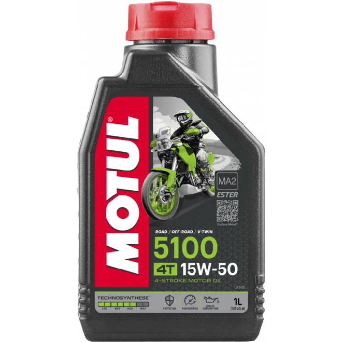Alyva MOTUL 5100 4T 15W50 1ltr (104080)