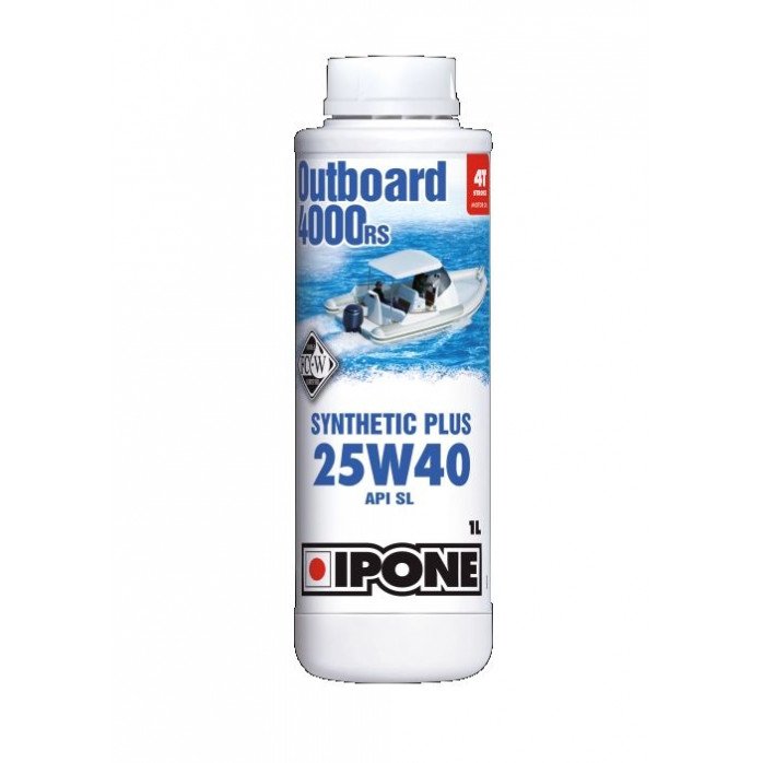 IPONE OUTBOARD 4000 RS 25W40 1ltr (800568)