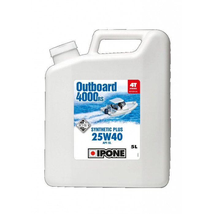 IPONE OUTBOARD 4000 RS 25W40 5ltr (800569)